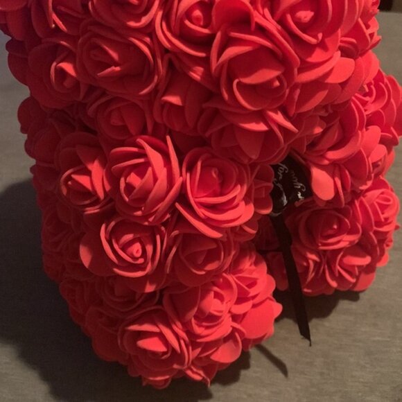 Birthday Valentines Rose Bear 🐻 - Picture 4 of 6